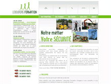 Tablet Screenshot of lebourdais.fr